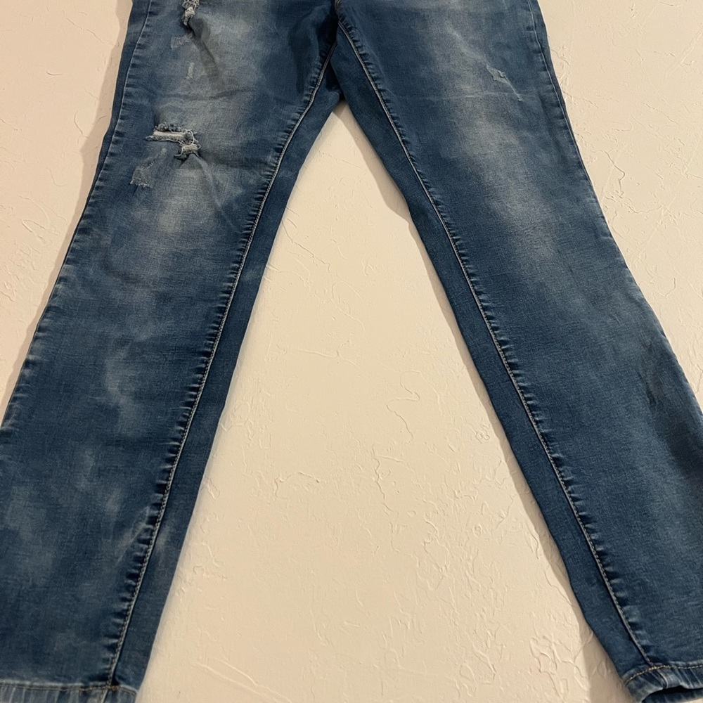 YMI women  Distressed Denim Skinny Jeans